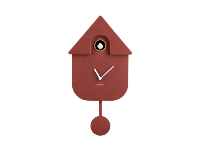 KARLSSON - Horloge CUCKOO Bordeaux