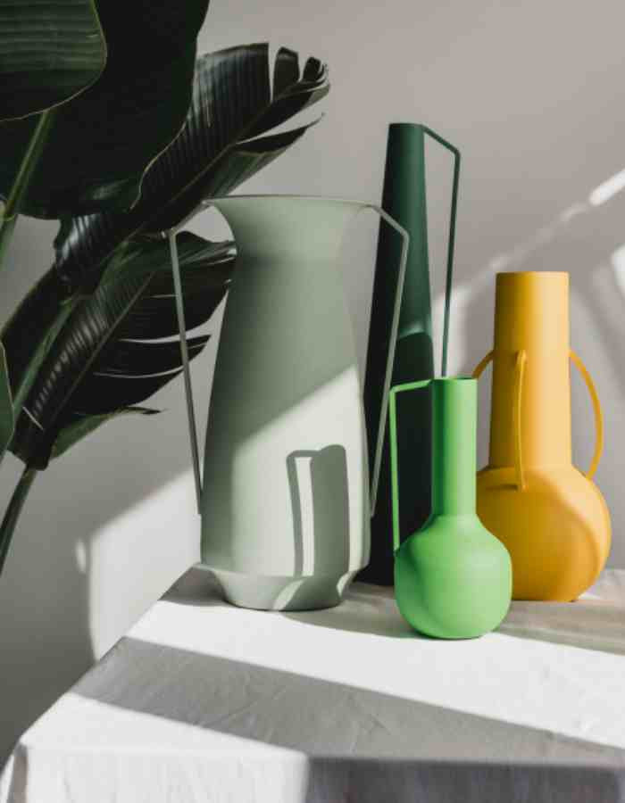 POLS POTTEN - Vases ROMAN Green Set