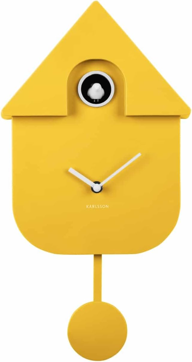KARLSSON - Horloge CUCKOO Jaune