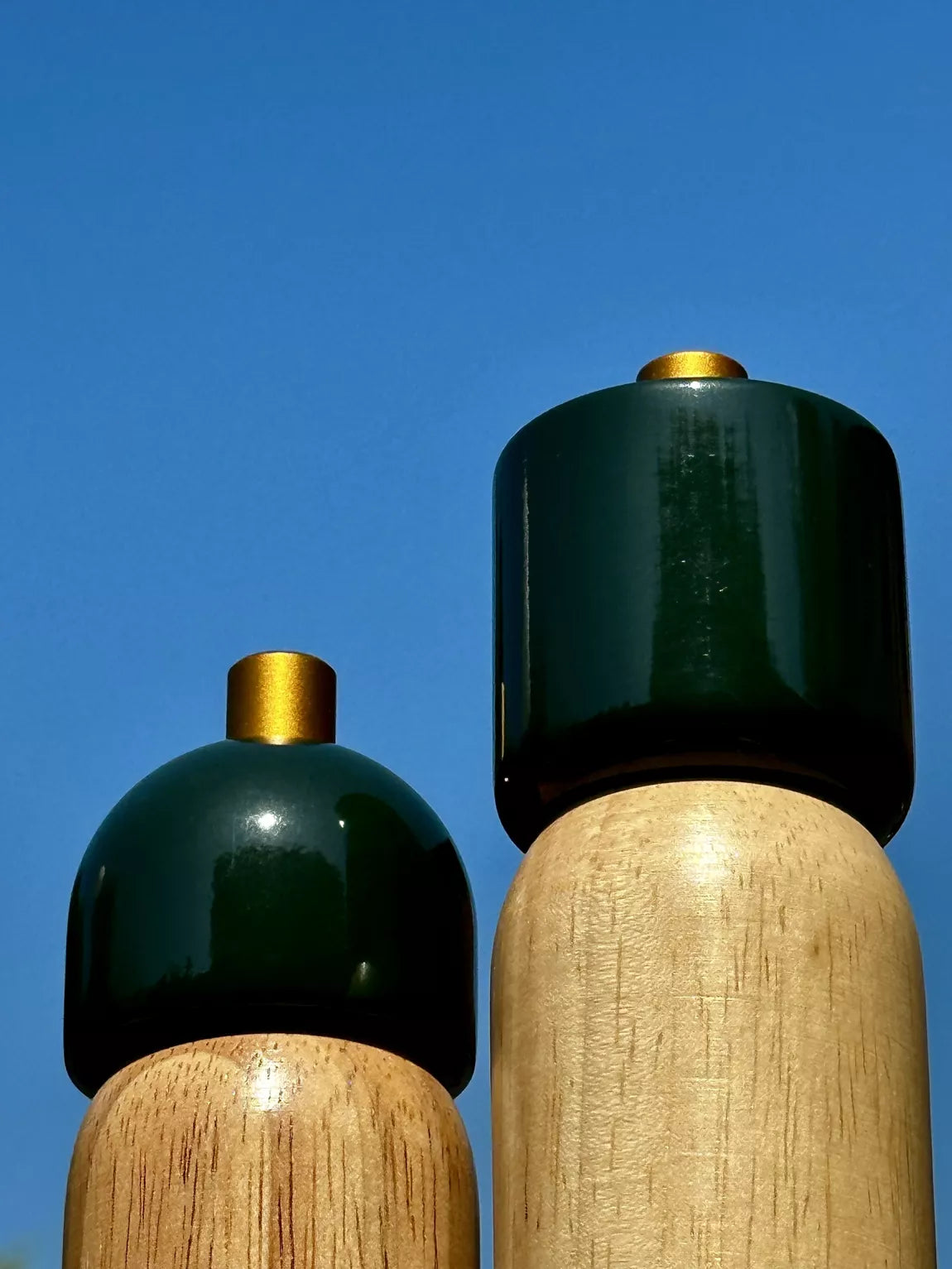 MAEGEN - Poivrier/Salière GREEN & GOLD