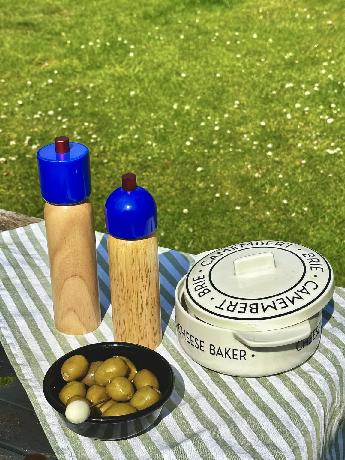 MAEGEN - Poivrier/Salière NAVY & RED