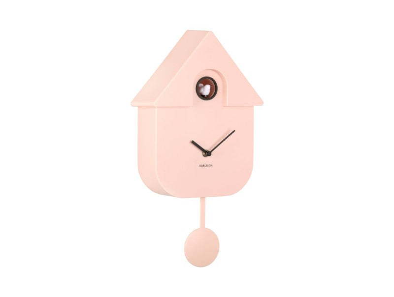 KARLSSON - Horloge CUCKOO Rose poudré