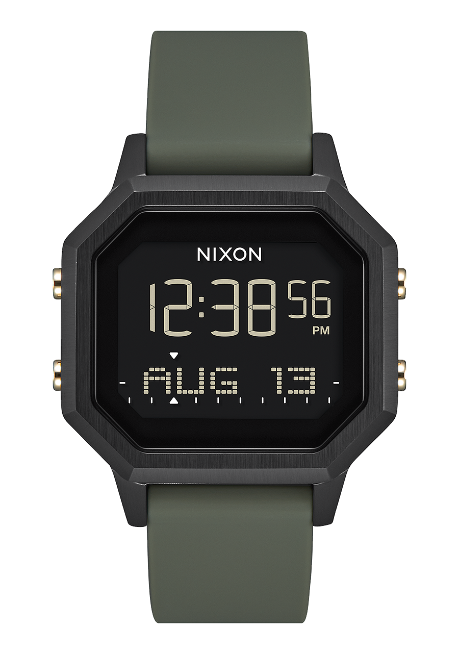 NIXON - Siren Stainless Steel - Noir