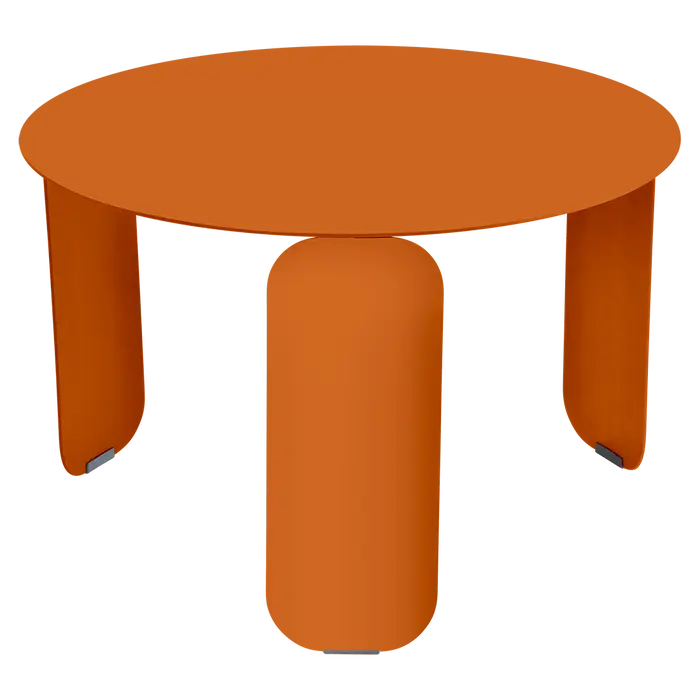 FERMOB - Table BEBOP Ø60cm Orange confite