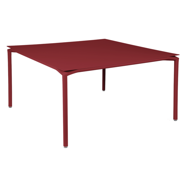 FERMOB - Table Calvi - 140x140cm - Piment