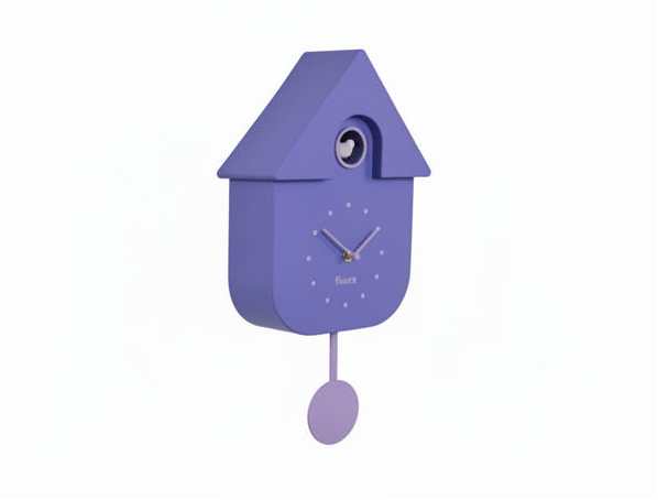 FISURA - Horloge CUCKOO Violet