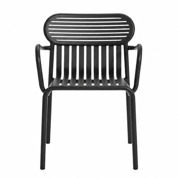 Petite Friture - Chaise WEEK-END Noir (vendues par 2)