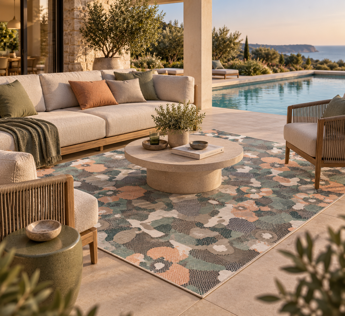 VIVARAIRE - Tapis JAYA 290x200cm