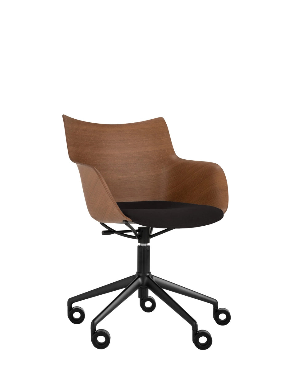 KARTELL - Chaise de Bureau Q-WOOD SOFT