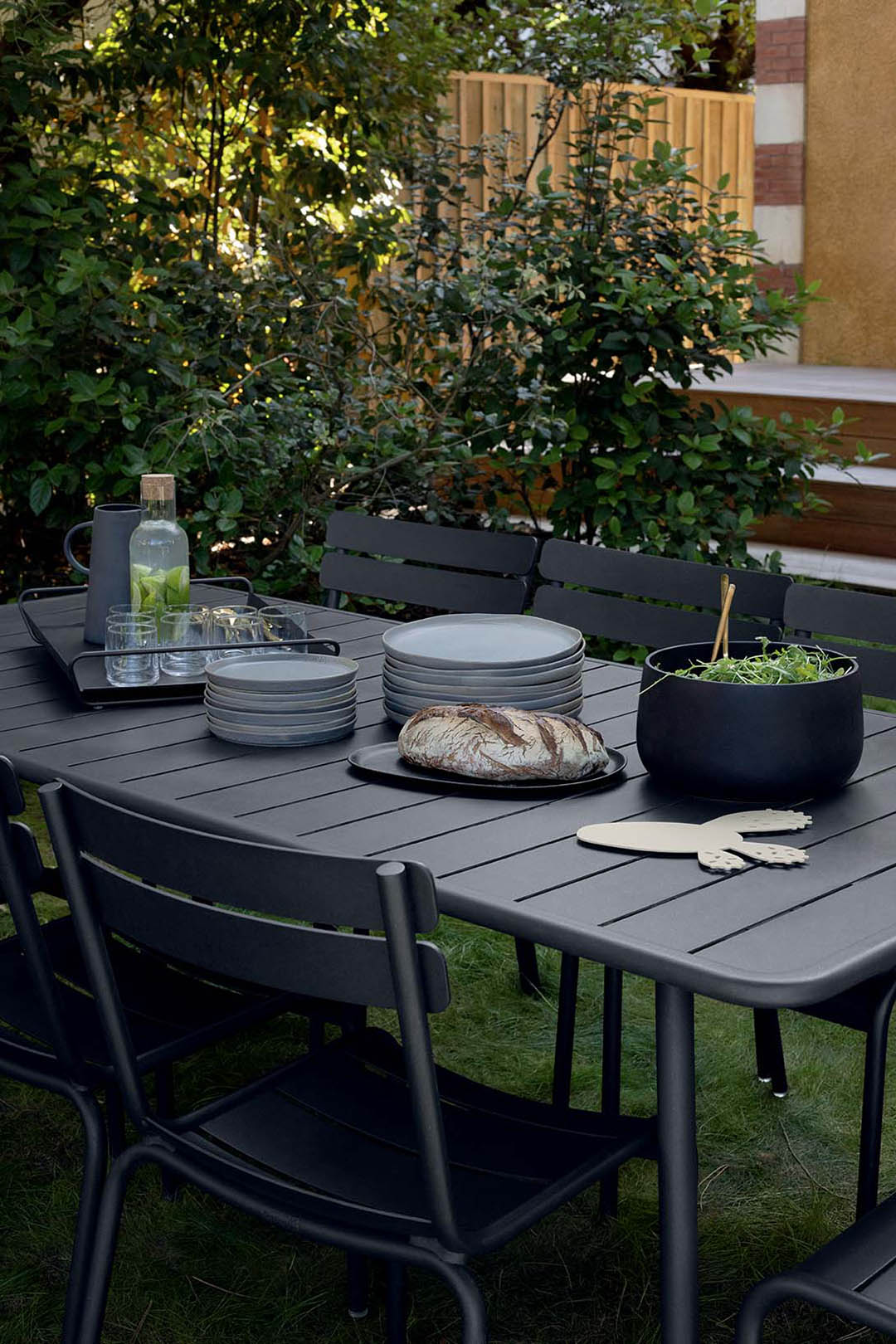 FERMOB - Luxembourg - Chaise - Gris Argile
