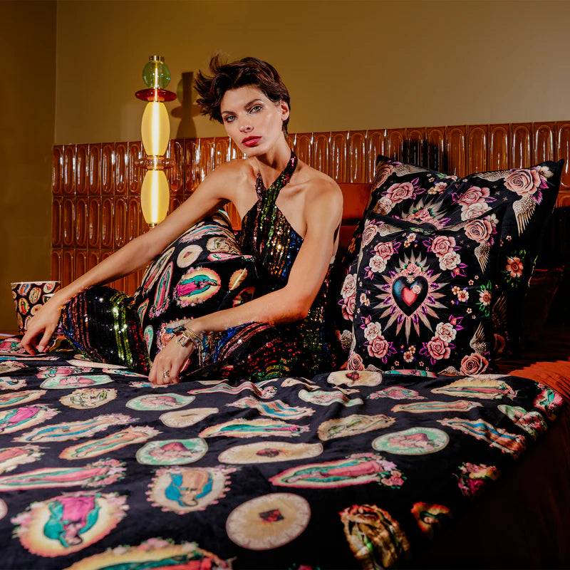 Pôdevache - Coussin Velours EX VOTO CHIANTI