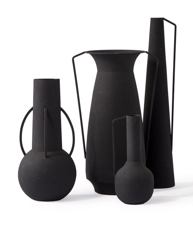 POLS POTTEN - Vases ROMAN Black Set