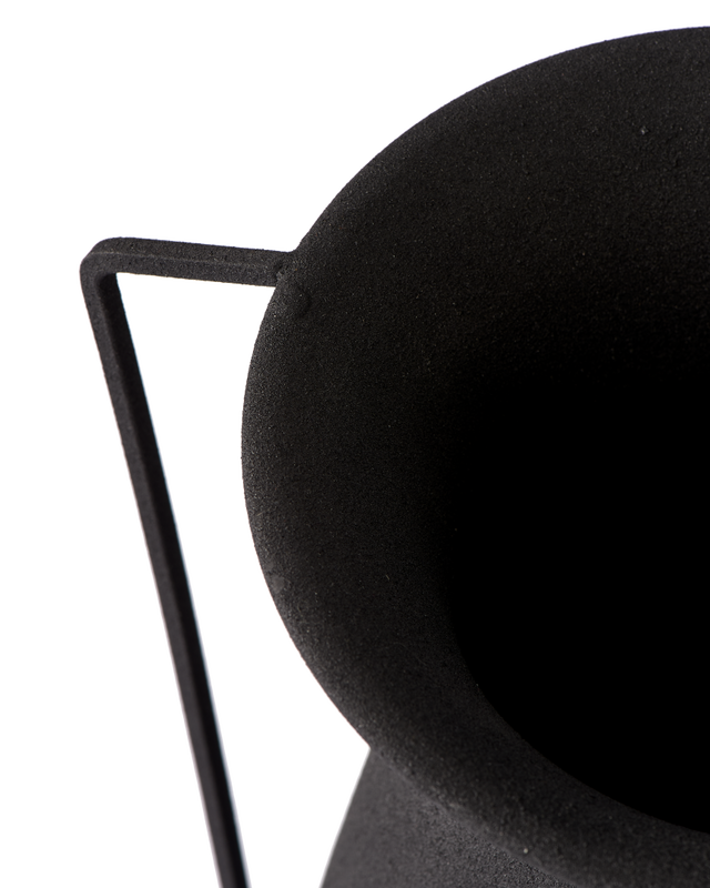 POLS POTTEN - Vases ROMAN Black Set