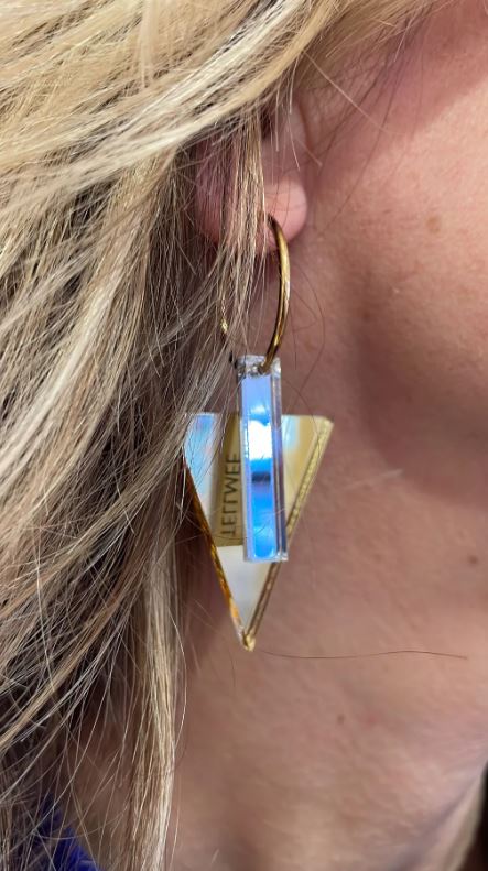 TELLMEE - TIKA TRIANGLE MIROIR * Vendu à l'unité*!!