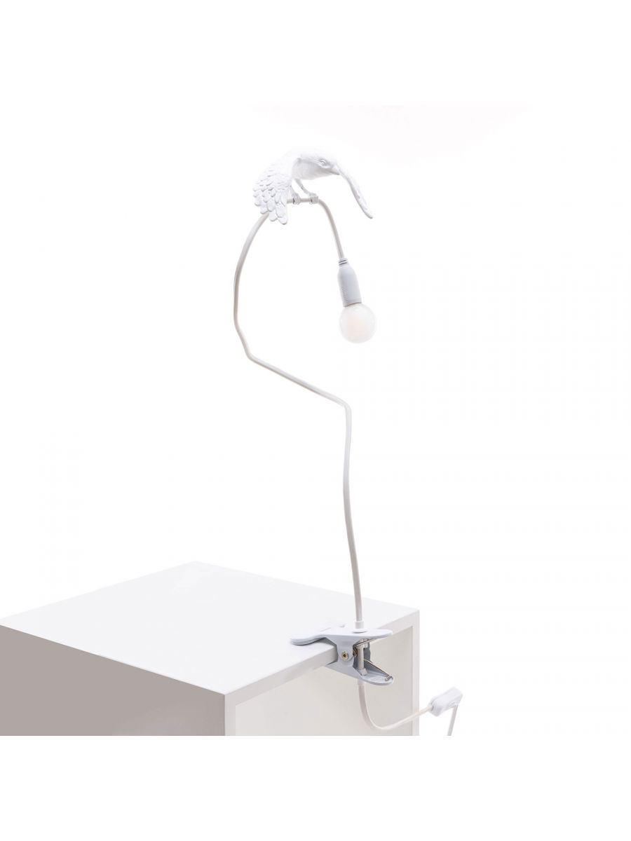 SELETTI - Lampe avec pince SPARROW Taking