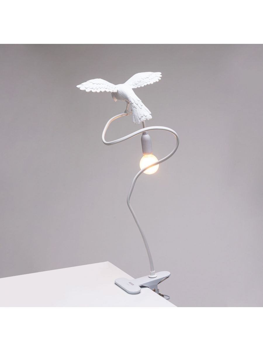 SELETTI - Lampe avec pince SPARROW Cruising