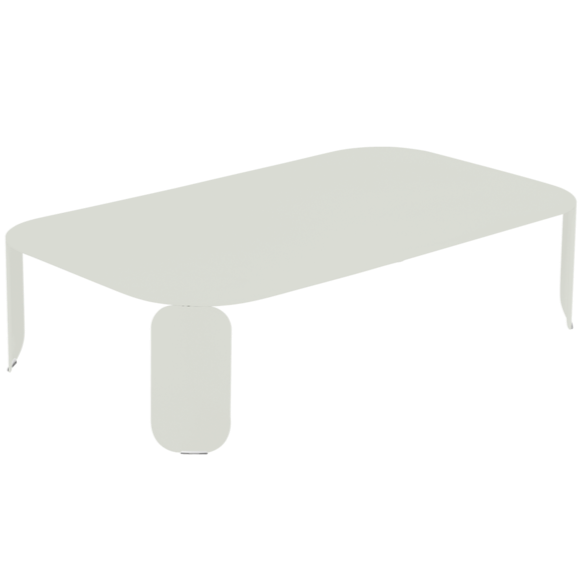 FERMOB - Table Basse BEBOP - 120 X 70 CM - H.29 CM - Gris Argile