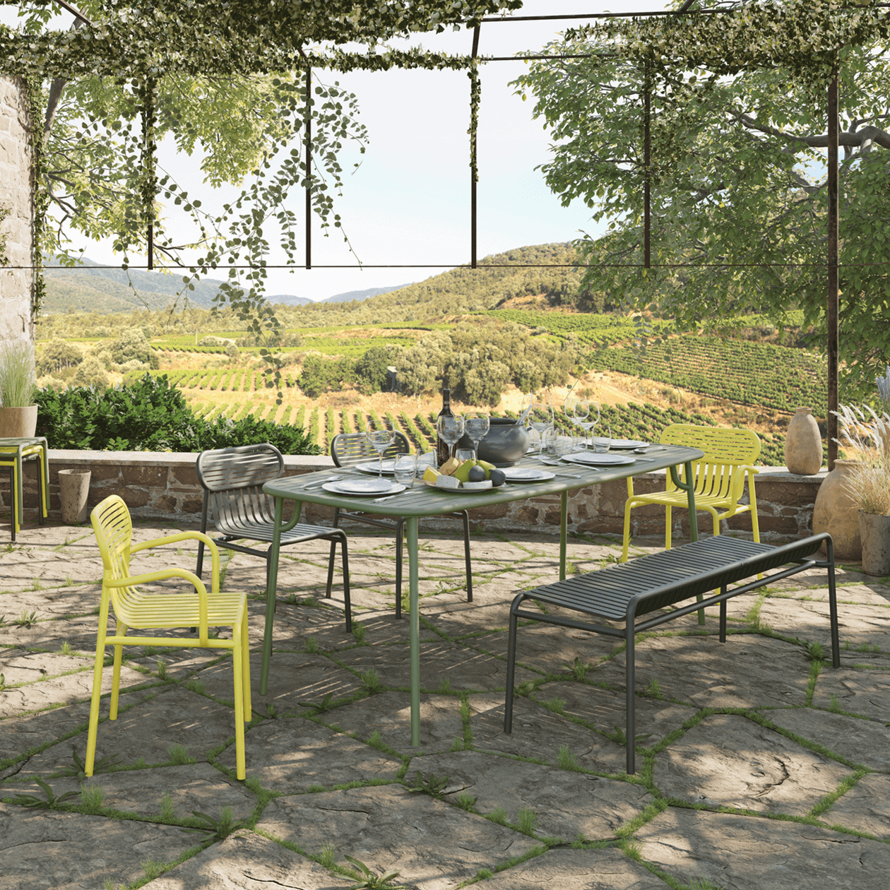 PETITE FRITURE - Chaise avec accoudoirs WEEK-END