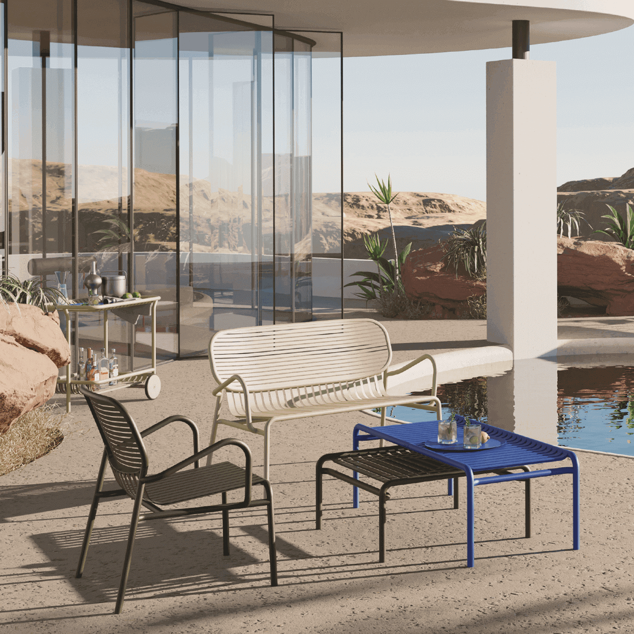 PETITE FRITURE - Fauteuil bas Week-End