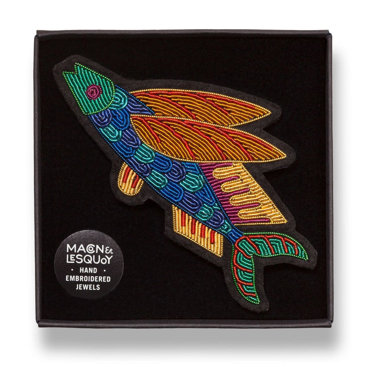 MACON & LESQUOY - GRAND POISSON VOLANT - Broche