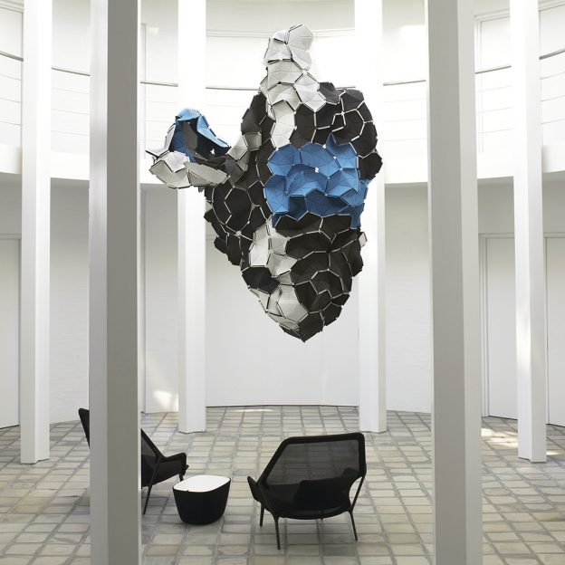LIGNE ROSET - CLOUDS - Boite de 8 Pièces Tempo Vert citron/bleu - Ronan et Erwan Bouroullec