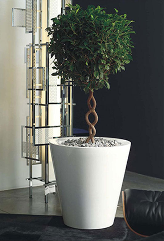 VONDOM - Cône Pot ø60x60 - Blanc