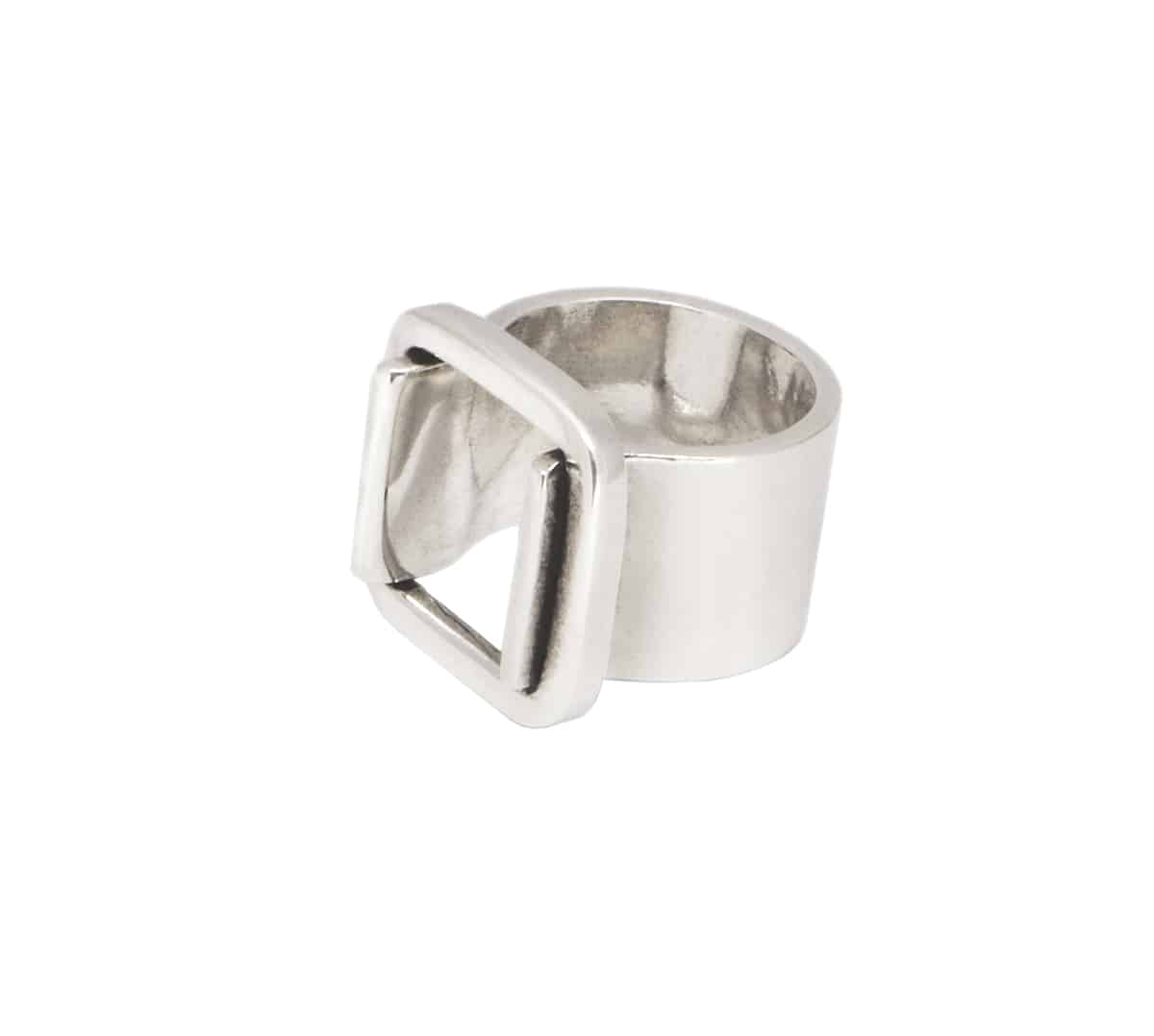 CXC - Bague CARREE Argent T58
