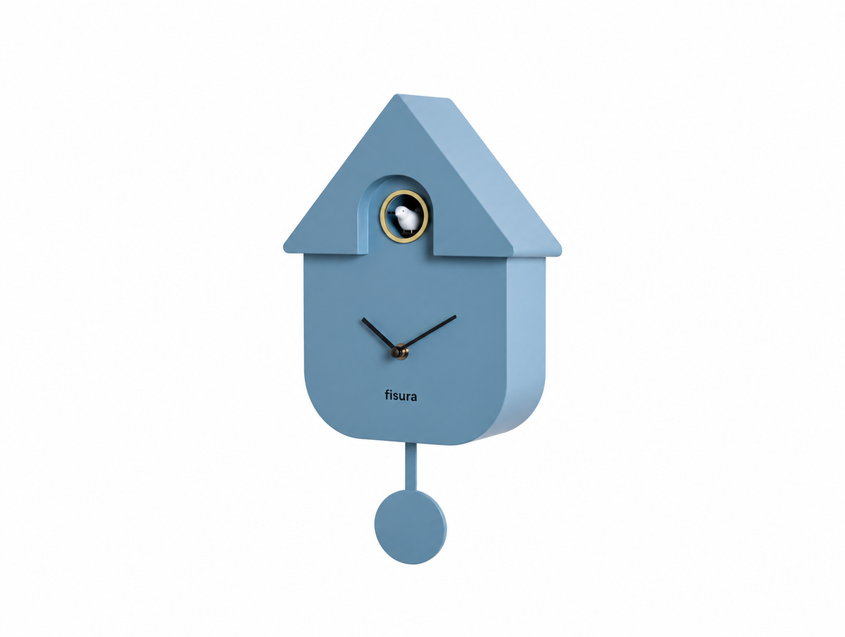 FISURA - Horloge CUCKOO Bleu