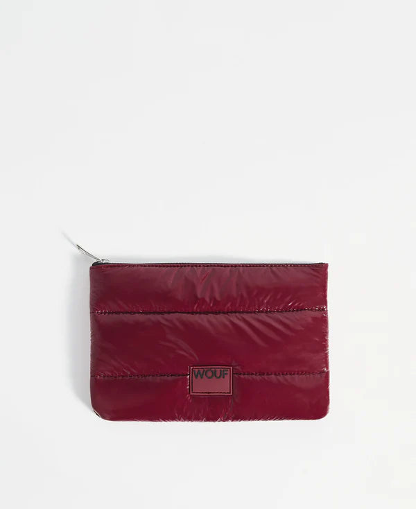 WOUF - Pochette BURGUNDY GLOSSY