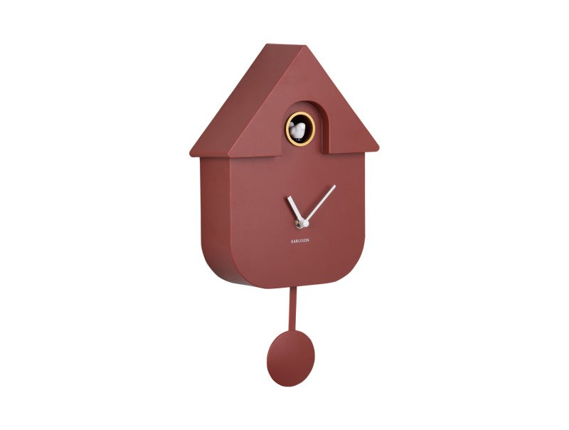 KARLSSON - Horloge CUCKOO Bordeaux