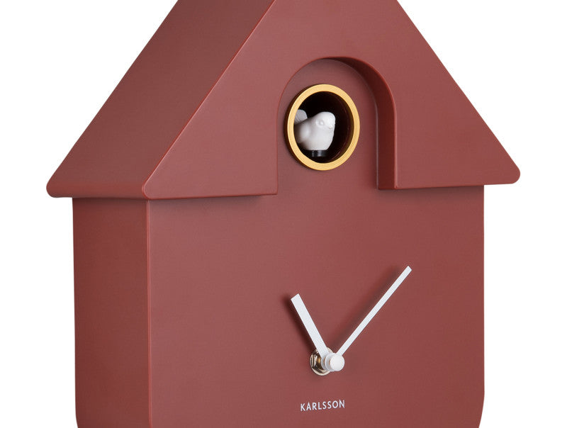 KARLSSON - Horloge CUCKOO Bordeaux