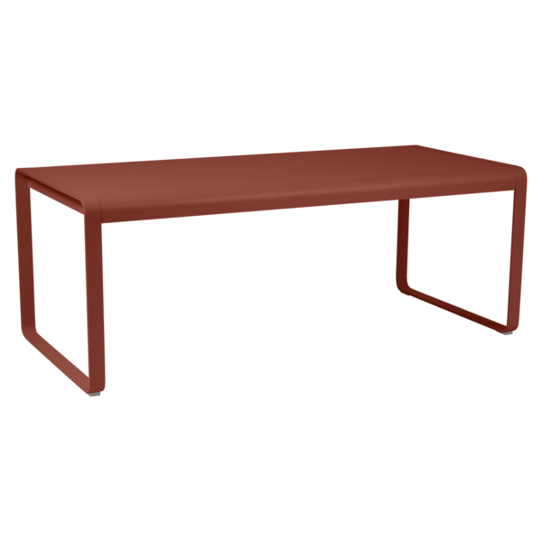 FERMOB - Table Bellevie - 196x90cm - Ocre rouge