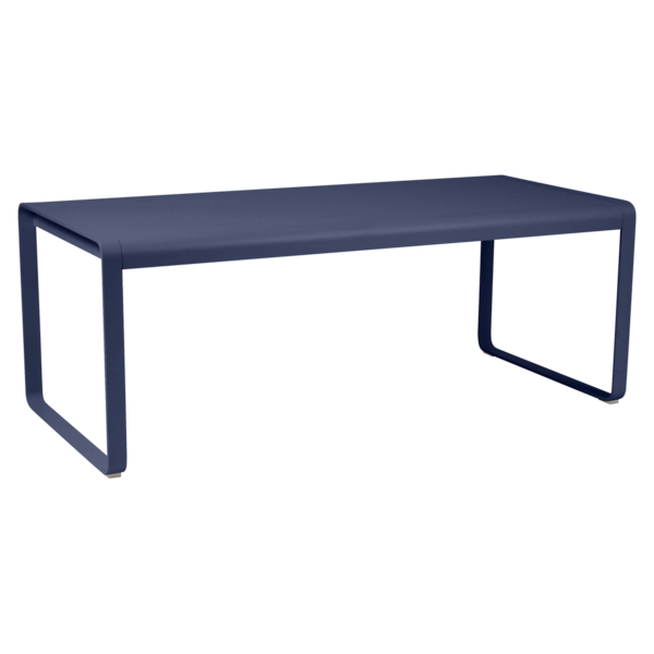 FERMOB - Table Bellevie - 196x90cm - Bleu abysse
