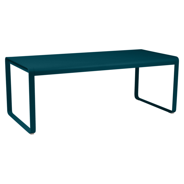 FERMOB - Table Bellevie - 196x90cm - Bleu acapulco