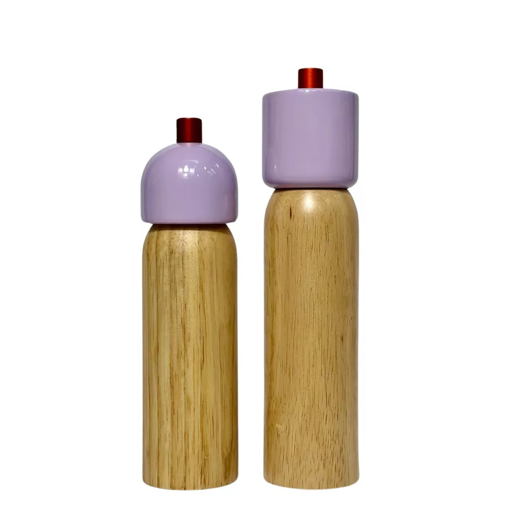 MAEGEN - Poivrier/Salière LILAC & RED