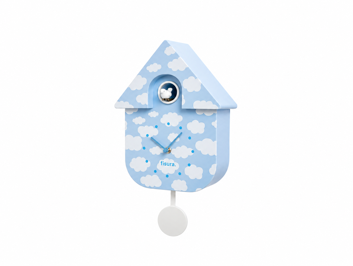 FISURA - Horloge CUCKOO Nuages