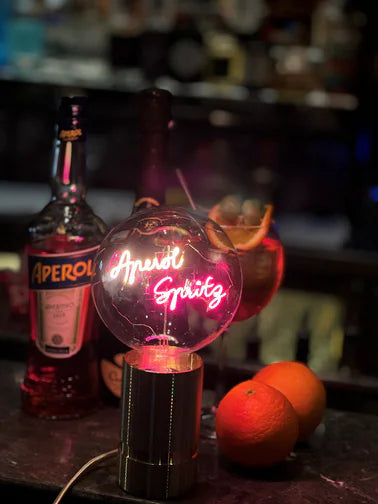 MESSAGE IN THE BULB - APEROL SPRITZ