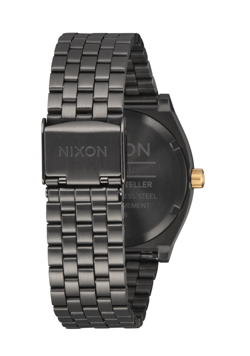 NIXON - Medium Time Teller - Gunmetal / Lavender / Gold
