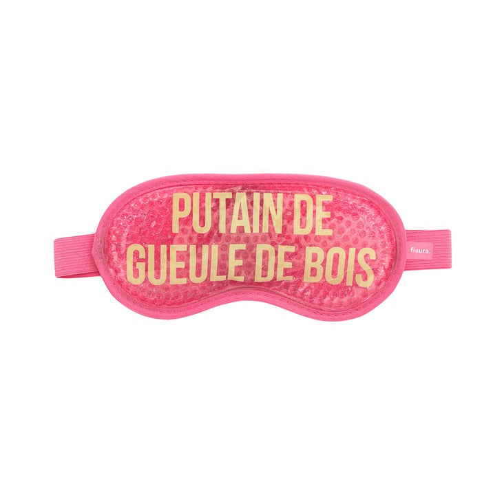 FISURA - Masque gel rose « Putain de geule de bois »