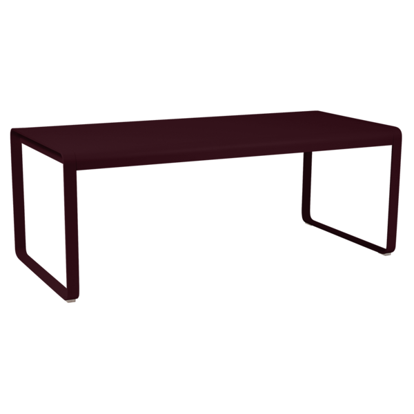 FERMOB - Table Bellevie - 196x90cm - Cerise noire