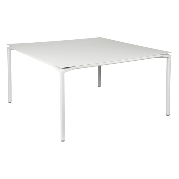 FERMOB - Table Calvi - 140x140cm - Blanc coton