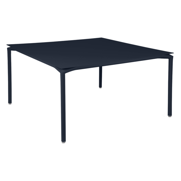 FERMOB - Table Calvi - 140x140cm - Bleu abysse