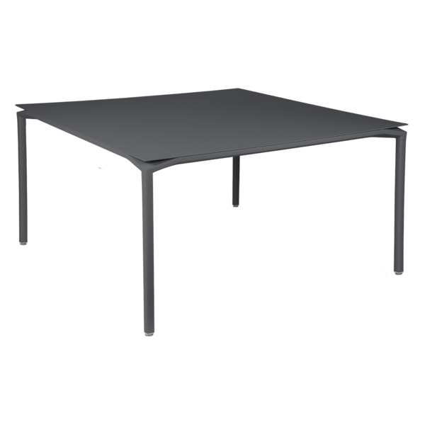 FERMOB - Table Calvi - 140x140cm - Carbone