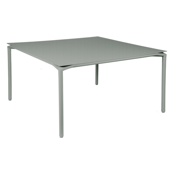 FERMOB - Table Calvi - 140x140cm - Gris lapilli