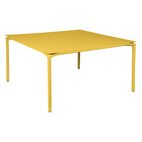 FERMOB - Table Calvi - 140x140cm - Miel