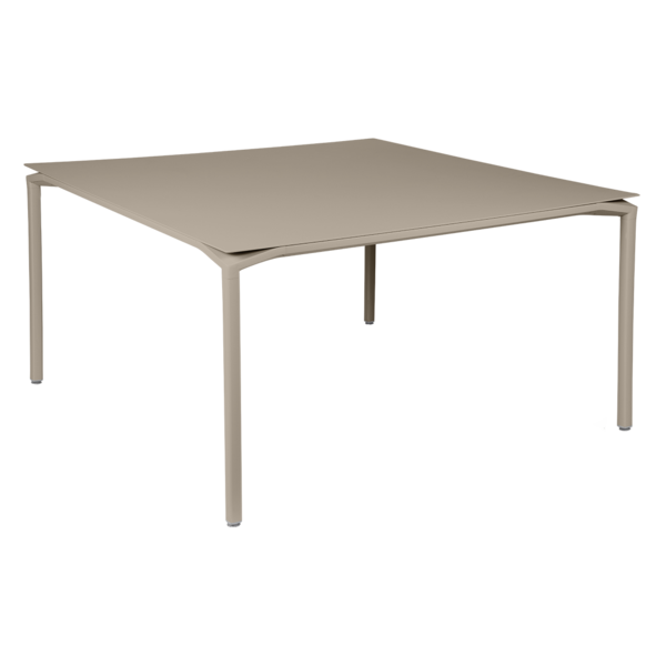 FERMOB - Table Calvi - 140x140cm - Muscade