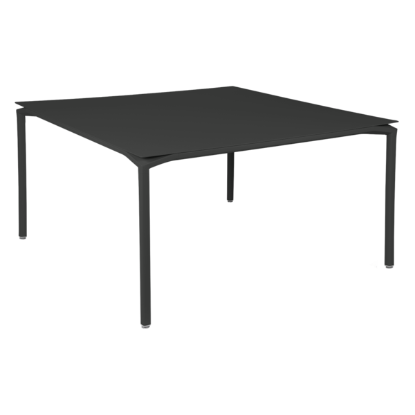 FERMOB - Table Calvi - 140x140cm - Réglisse