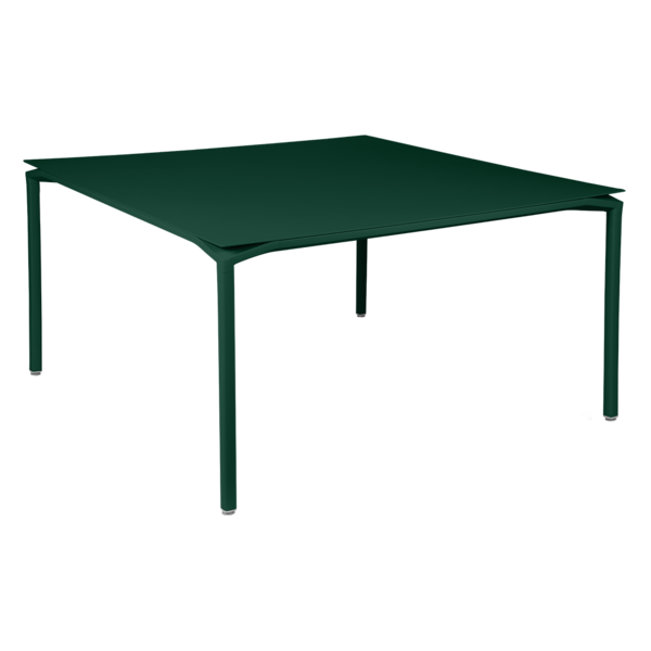 FERMOB - Table Calvi - 140x140cm - Vert cèdre