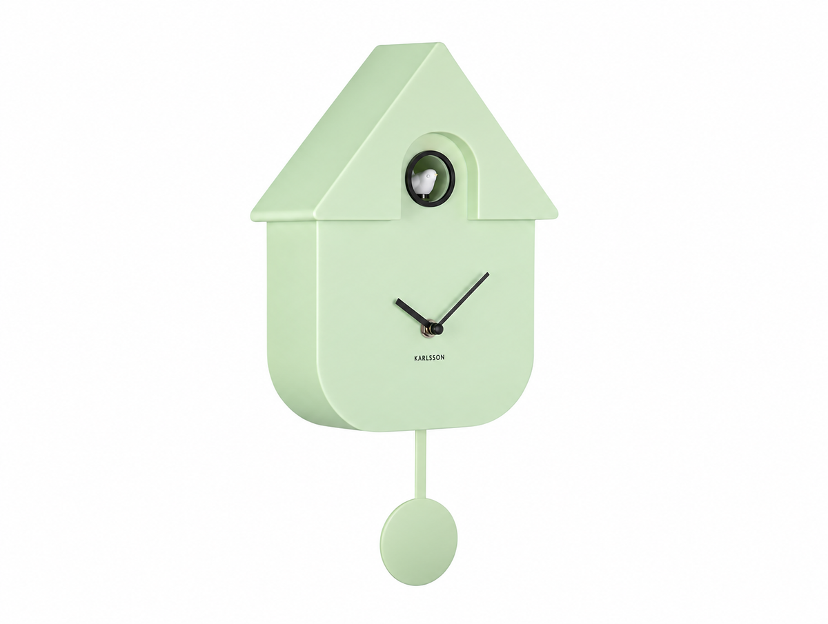 KARLSSON - Horloge CUCKOO Vert doux