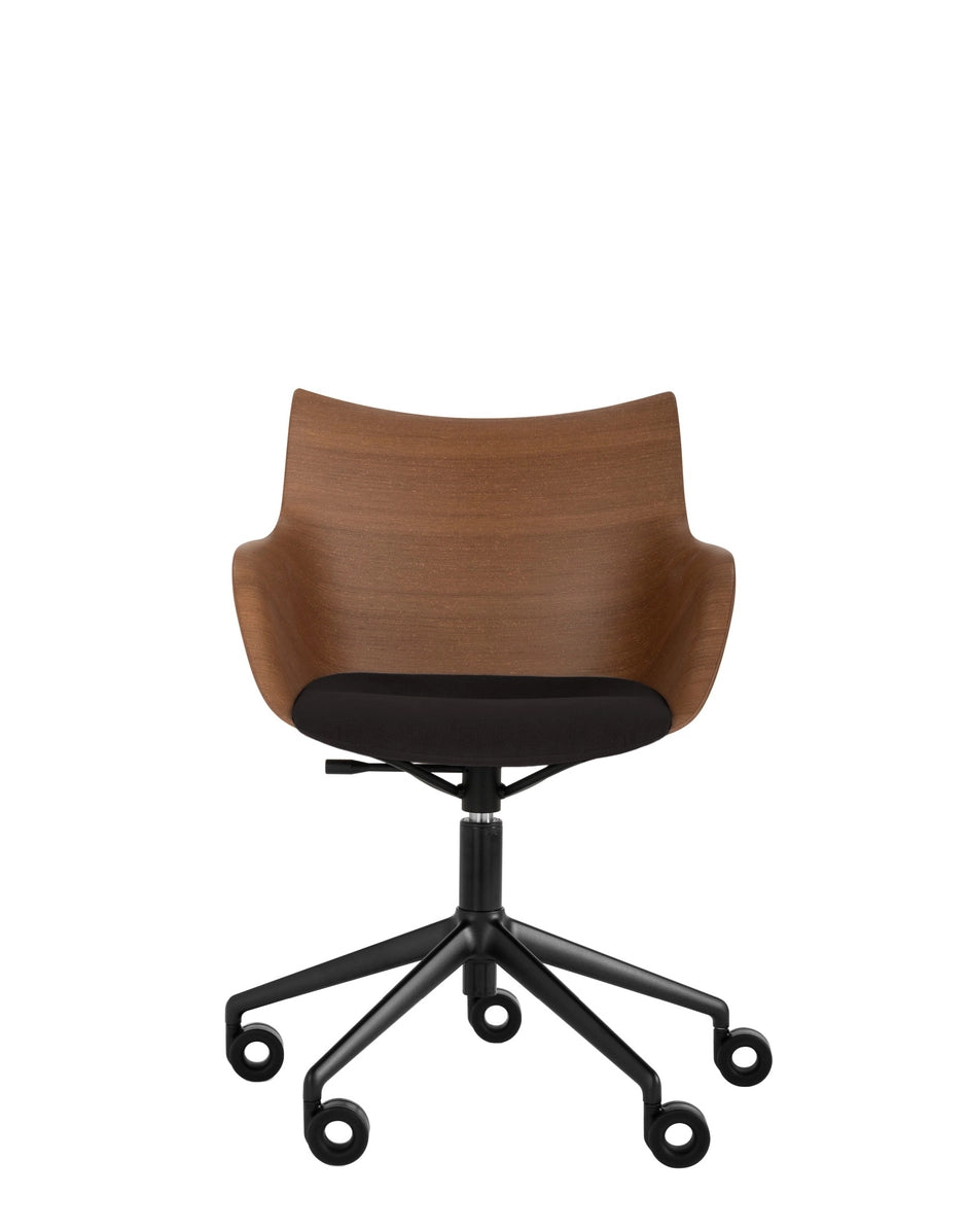 KARTELL - Chaise de Bureau Q-WOOD SOFT